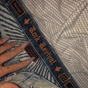 WOMENS Rock and Revival jean shorts Sz. 27